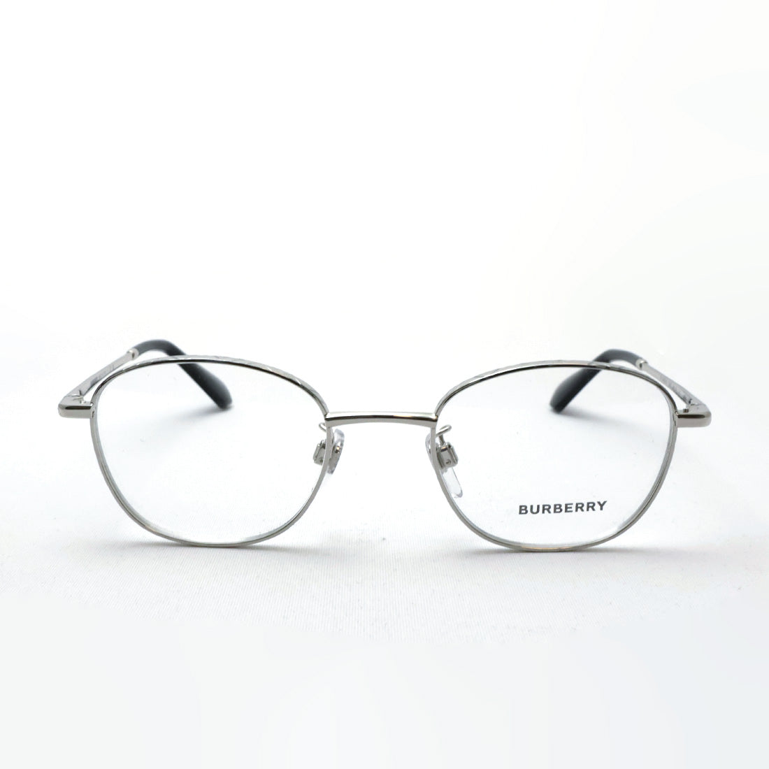 バーバリー メガネ BURBERRY BE1403D 1005 48 ボストン シルバー系