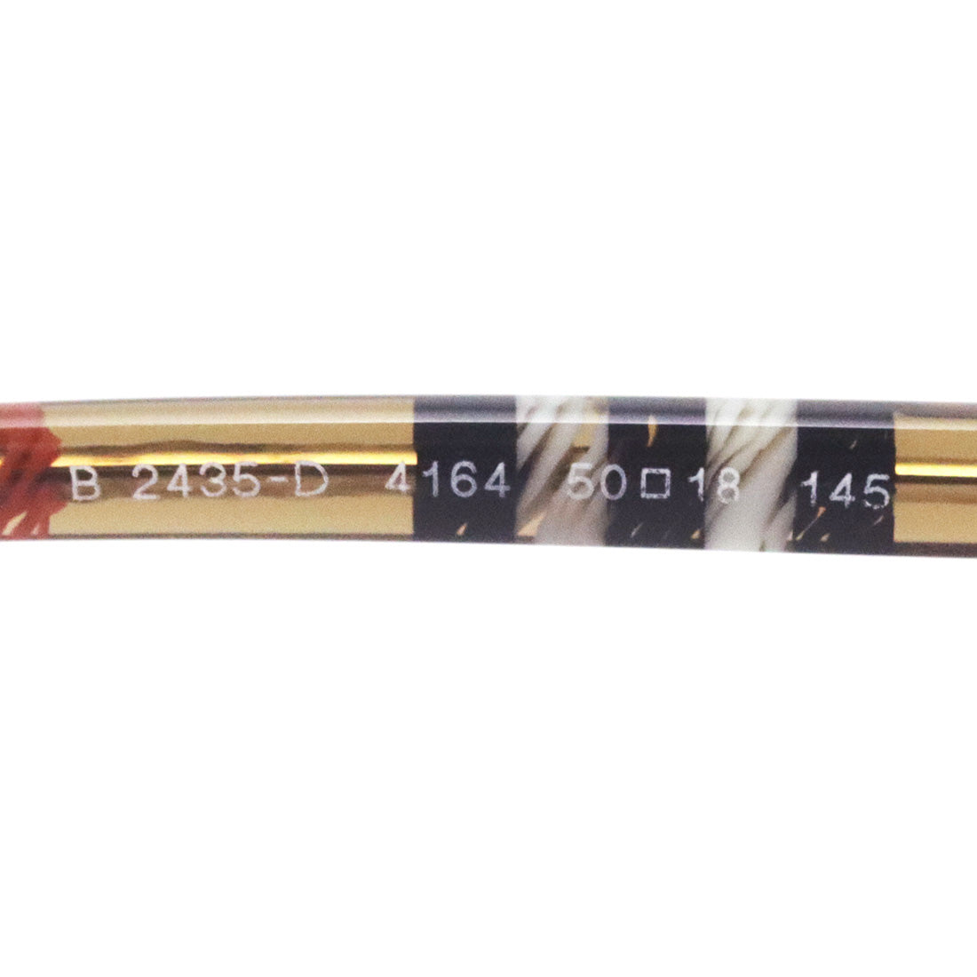 バーバリー メガネ BURBERRY BE2435D 4164 50
