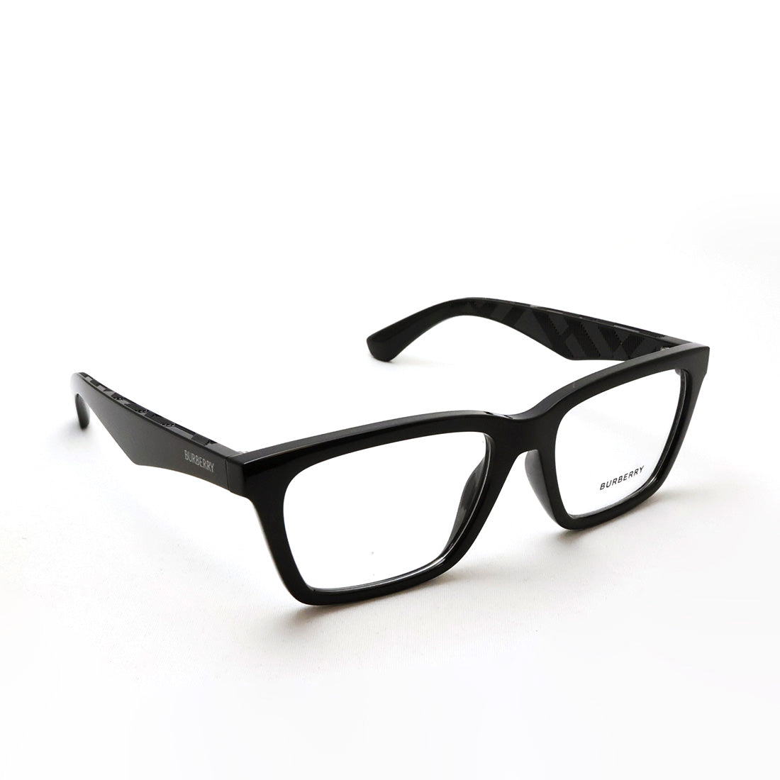 バーバリー メガネ BURBERRY BE2446U 3001 55 スクエア ブラック系
