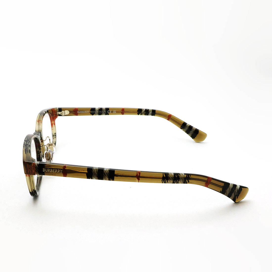 バーバリー メガネ BURBERRY BE2447D 4163 51 オーバル ベージュ系 チェック系