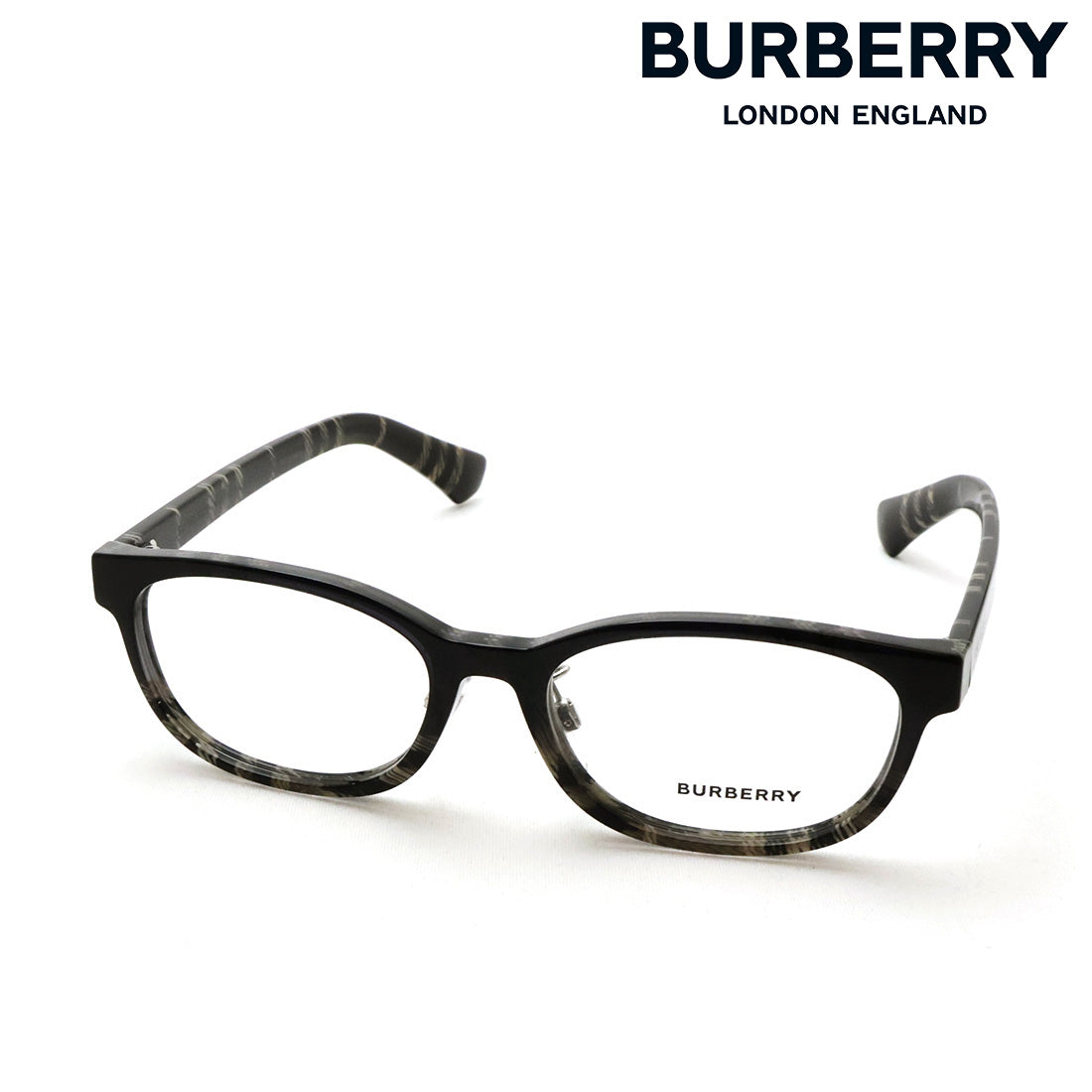 バーバリー メガネ BURBERRY BE2447D 4200 51 オーバル グレー系