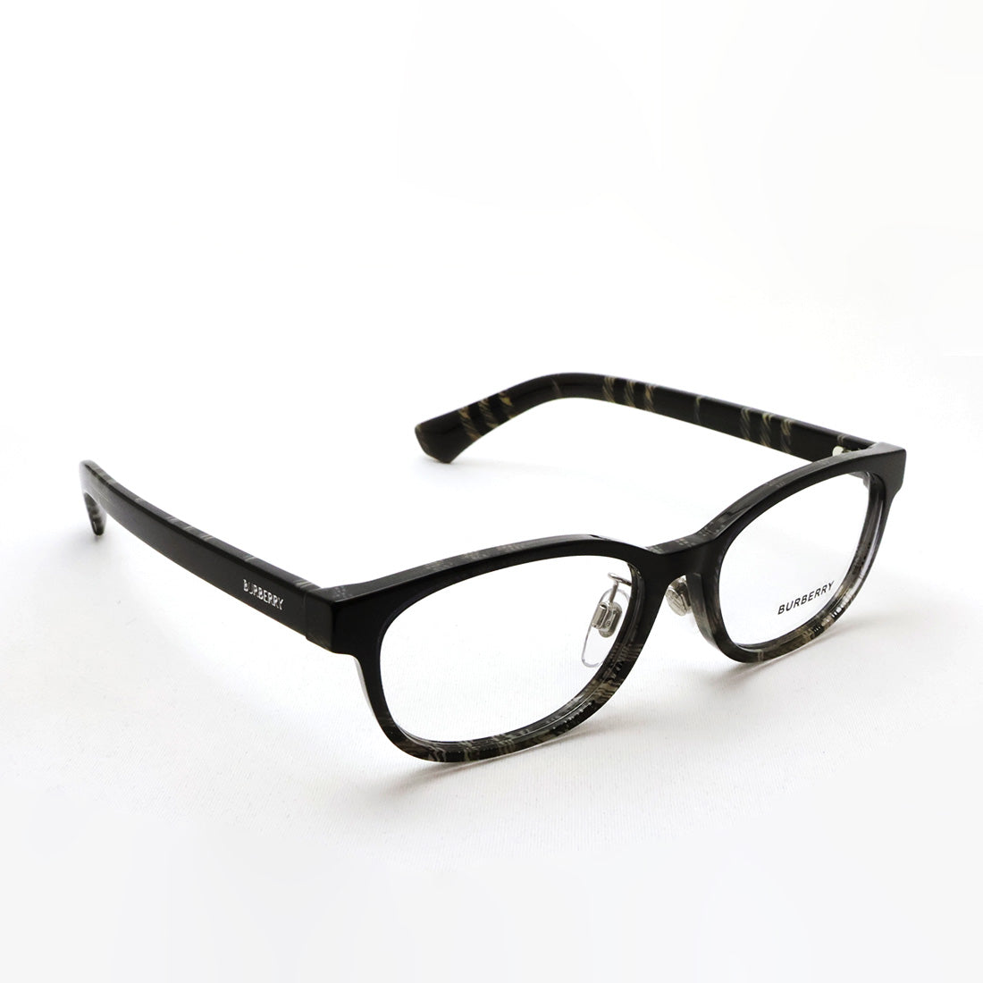 バーバリー メガネ BURBERRY BE2447D 4200 51 オーバル グレー系
