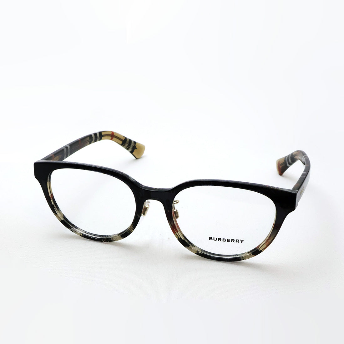 バーバリー メガネ BURBERRY BE2448D 4202 53 ボストン ベージュ系 チェック系