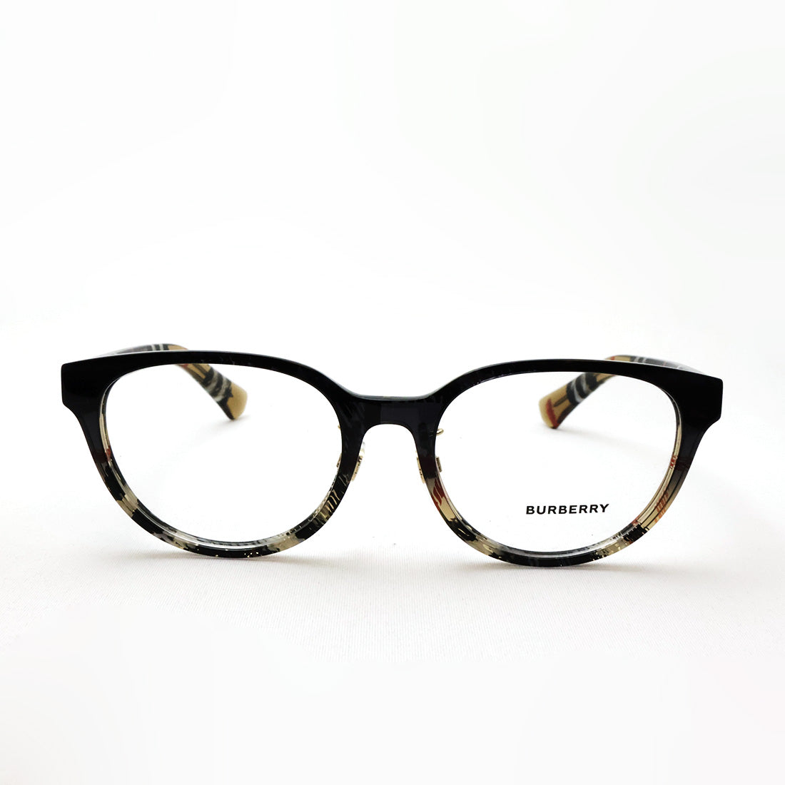 バーバリー メガネ BURBERRY BE2448D 4202 53 ボストン ベージュ系 チェック系