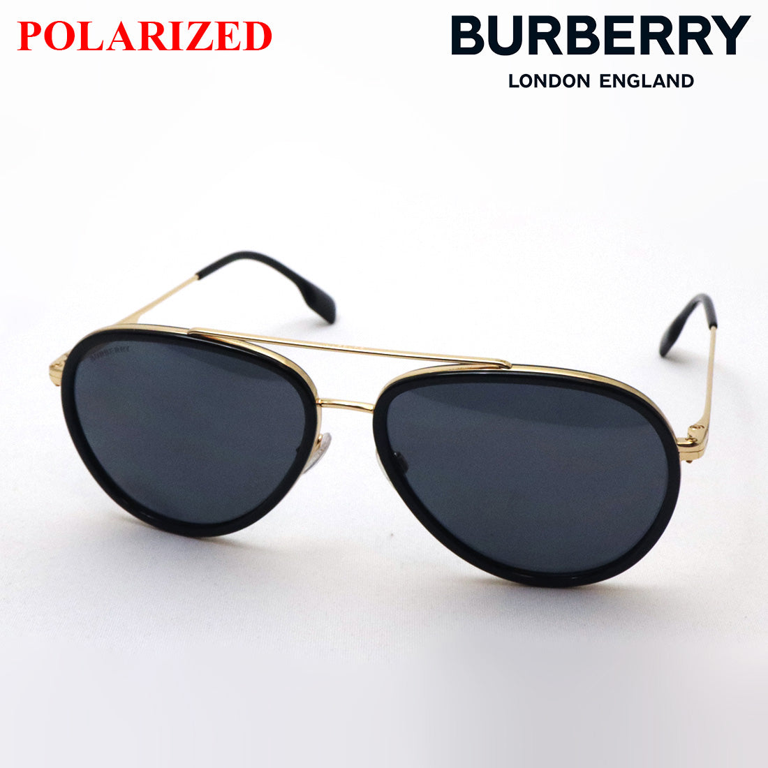 バーバリー 偏光サングラス BURBERRY BE3125 101781 59