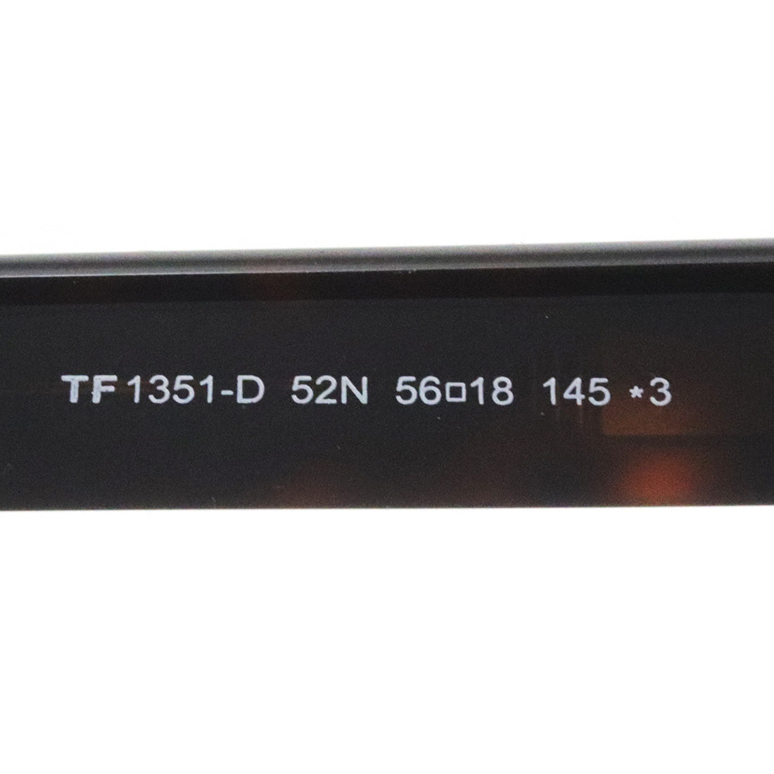 【TOM FORD/トムフォード】スクエア サングラス TF1351-D 52N 56