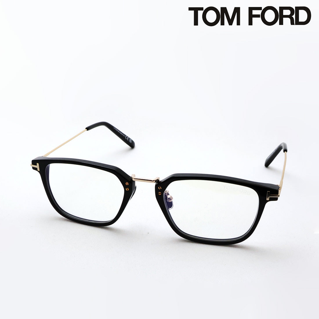 【TOM FORD/トムフォード】ウェリントン メガネ TF5862-D-B 001 52