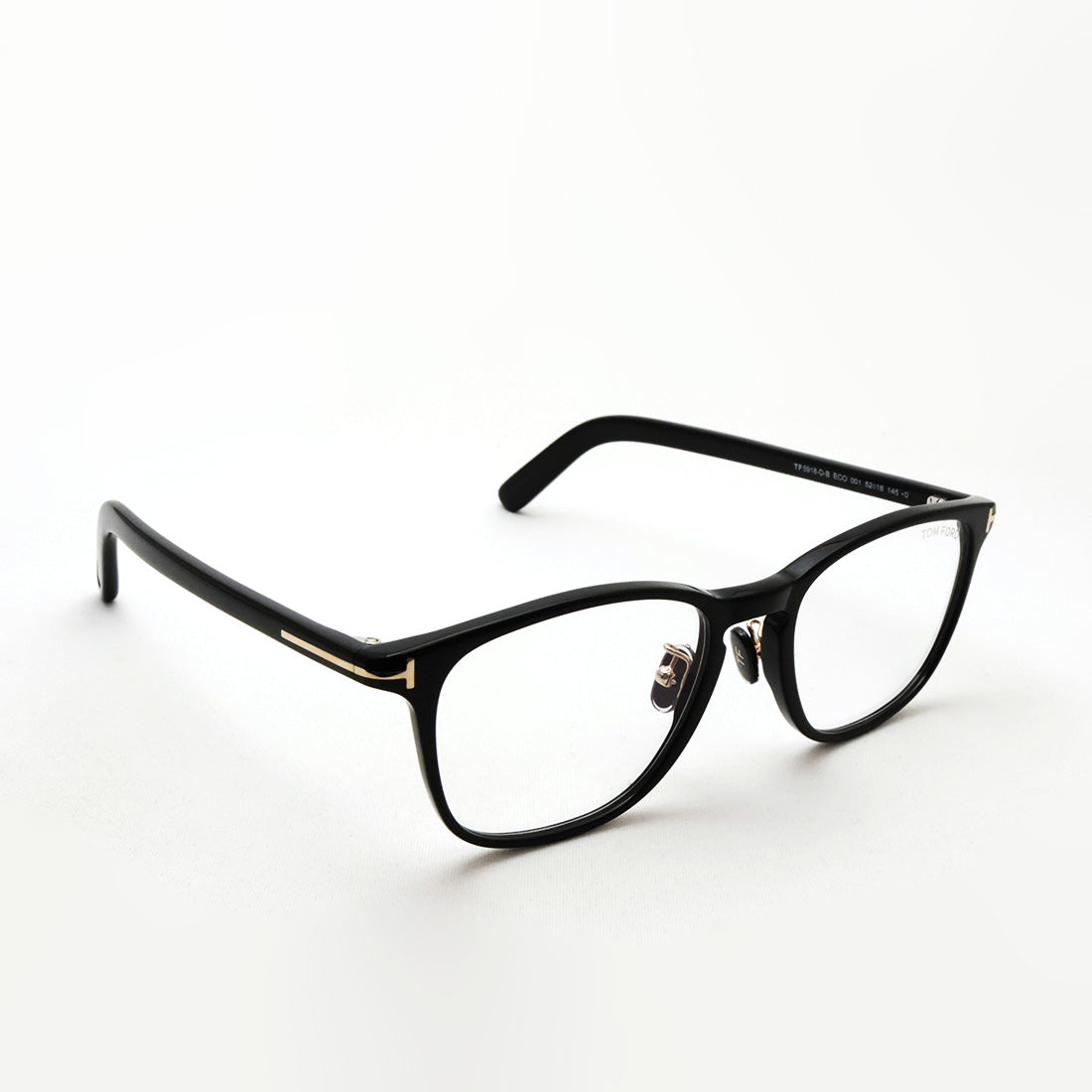 【TOM FORD/トムフォード】ウェリントン メガネ TF5918-D-B 001 52