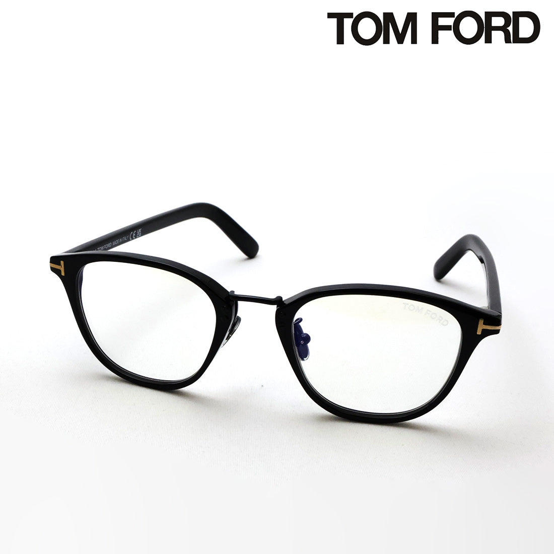 【TOM FORD/トムフォード】ウェリントン メガネ TF5919-D-B 001 50