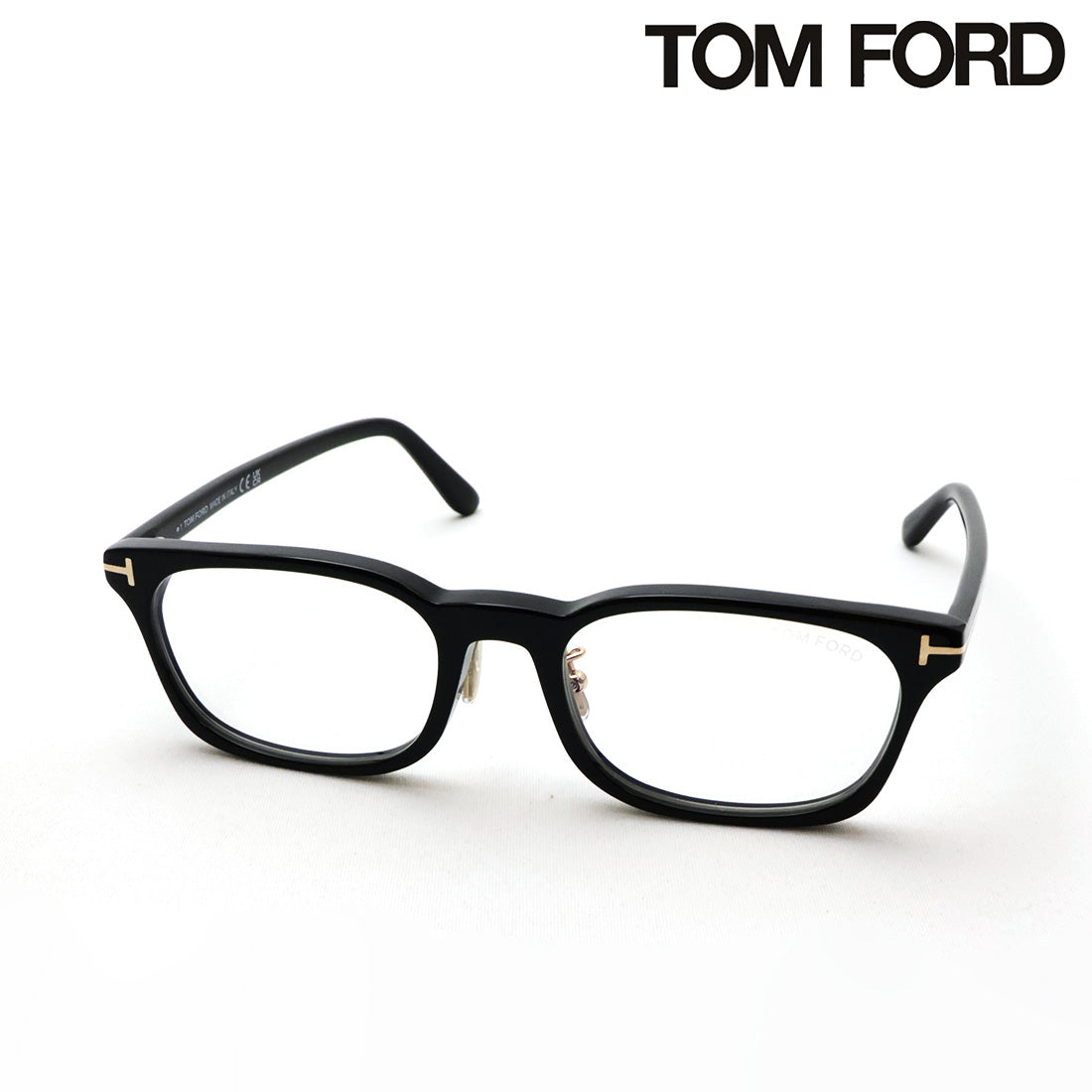 【TOM FORD/トムフォード】ウェリントン メガネ TF6111-D-B 001 53