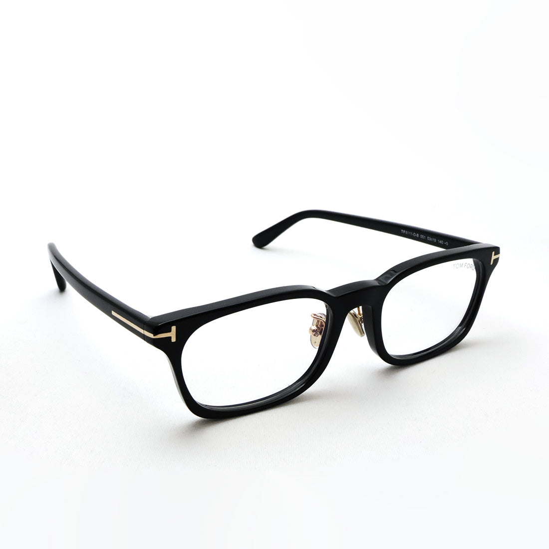 【TOM FORD/トムフォード】ウェリントン メガネ TF6111-D-B 001 53