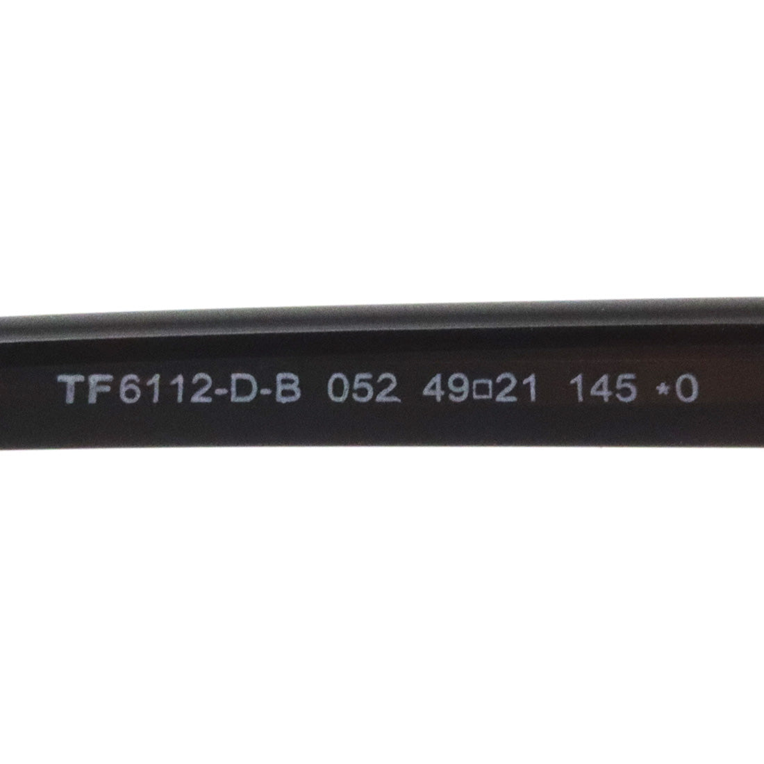 【TOM FORD/トムフォード】オーバル メガネ TF6112-D-B 052 49
