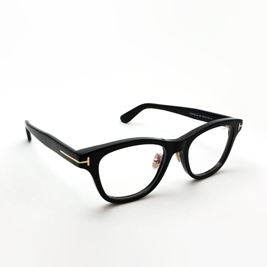 【TOM FORD/トムフォード】スクエア メガネ TF6162-D-B 001 52
