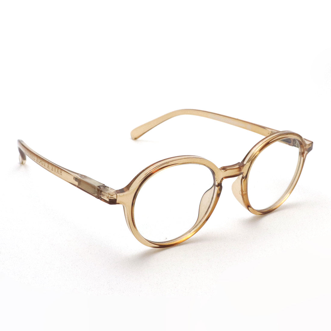 Hub Arrouch HAVE A Look PC Leading Glass Circle Slim Amber