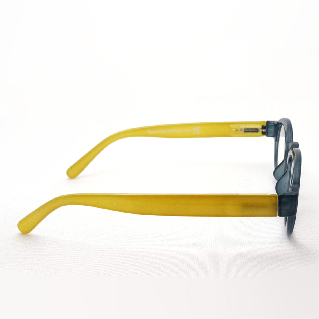 Hub Arrouch HAVE A LOOK PC Glass Reading Glass Circle Twist Petrol Lime
