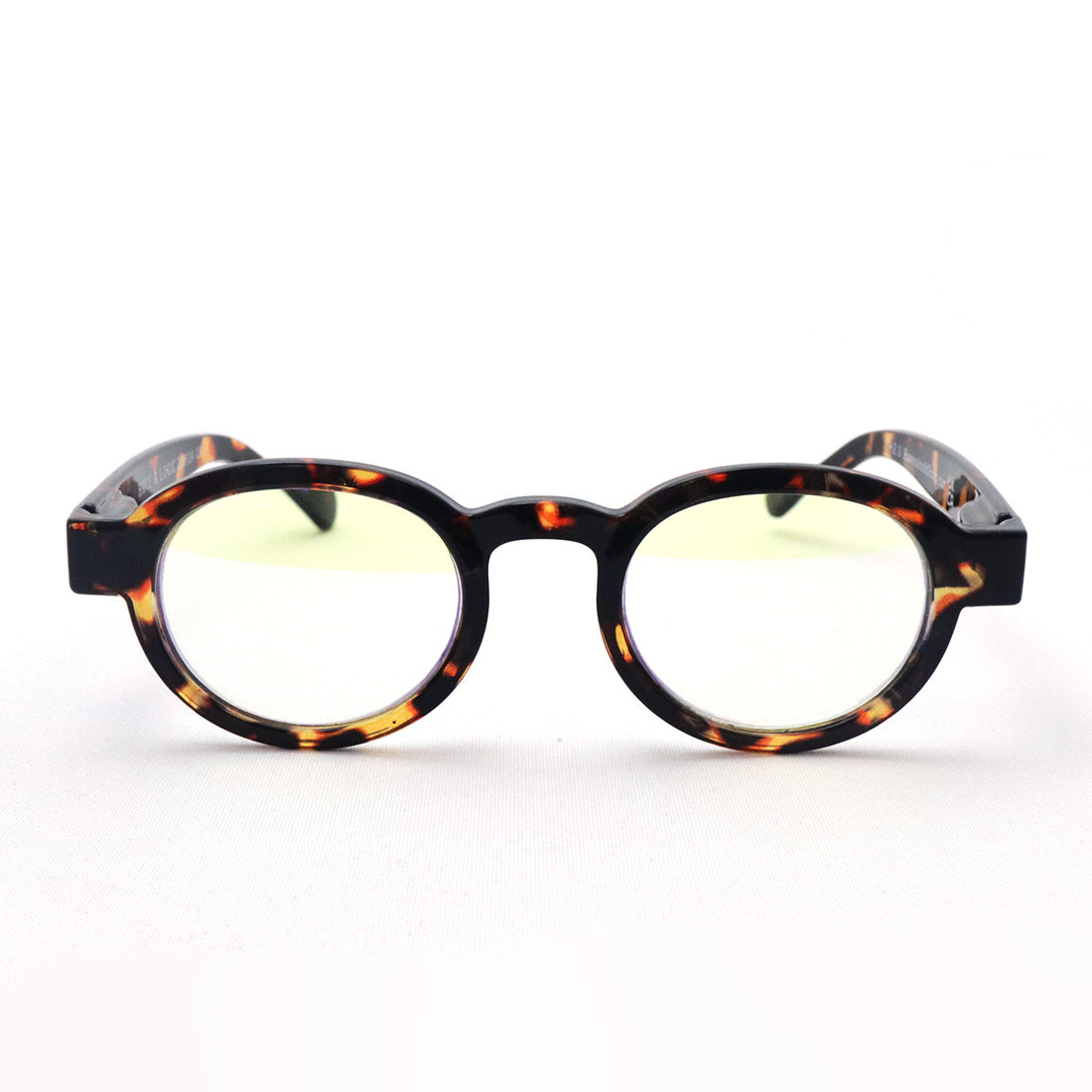 Hub Arrouch HAVE A LOOK PC Glass Reading Glass Circle Twist Tortoise