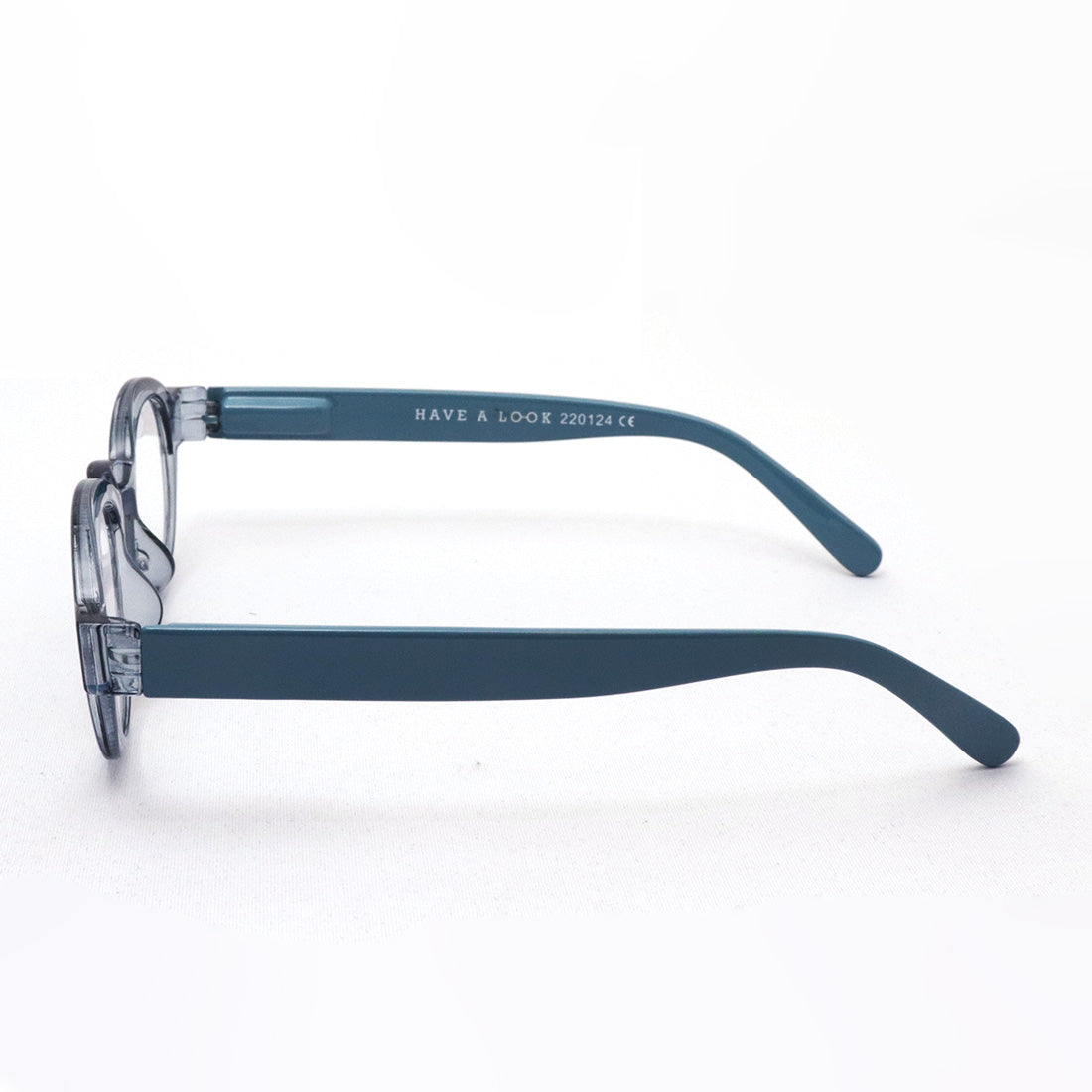 Hub Arrouch HAVE A LOOK PC Glass Reading Glass Circle Twist Gray Blue
