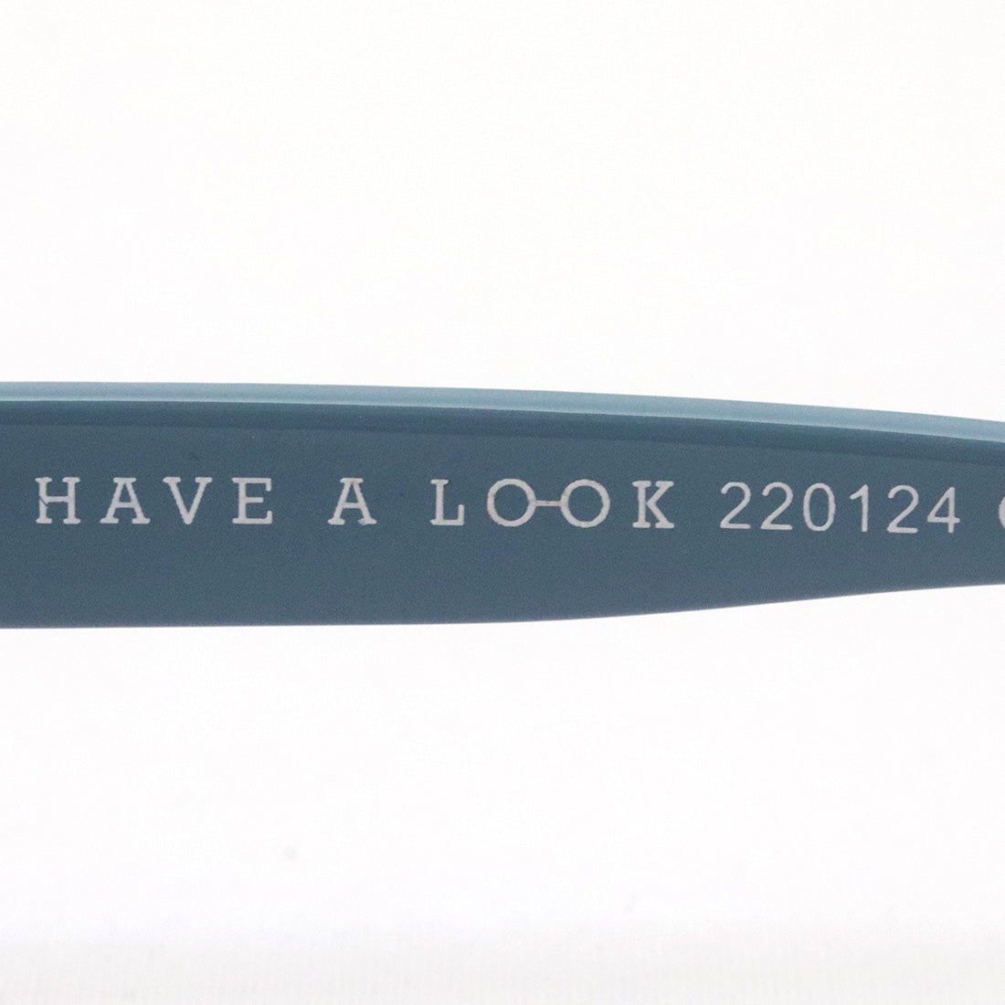 Hub Arrouch HAVE A LOOK PC Glass Reading Glass Circle Twist Gray Blue