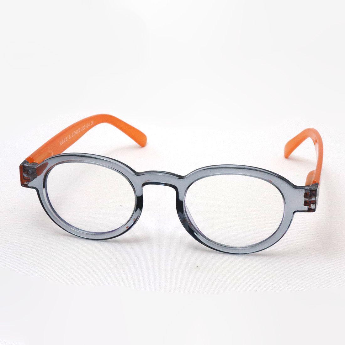 Hub Arrouch HAVE A LOOK PC Glass Reading Glass Circle Twist Gray Range