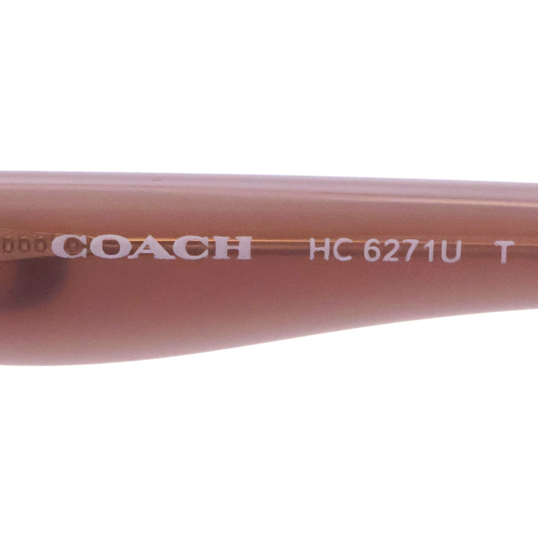 コーチ メガネ COACH HC6271U 5495 52 スクエア ベージュ系