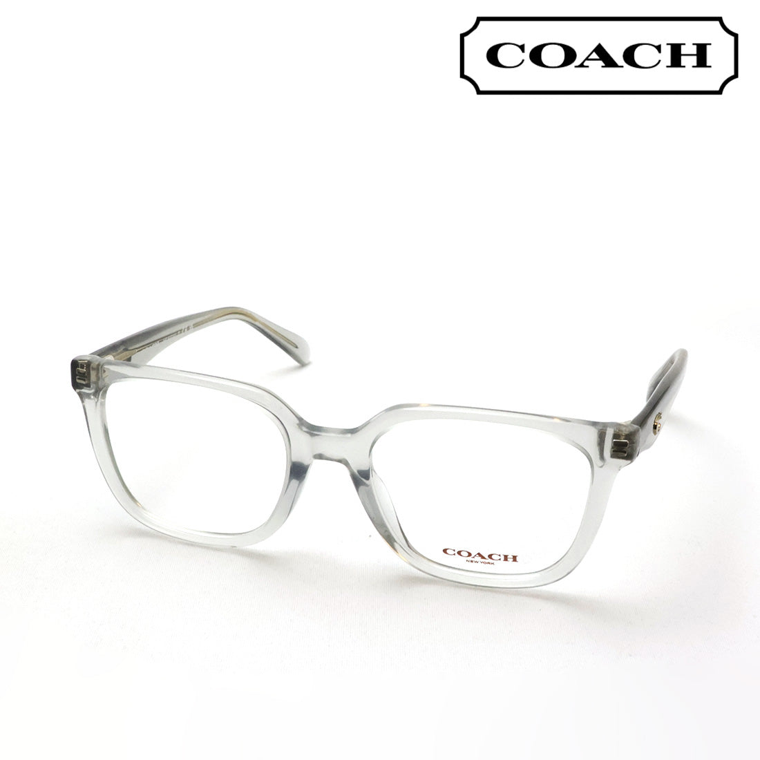コーチ メガネ COACH HC6271U 5614 52 スクエア グレー系