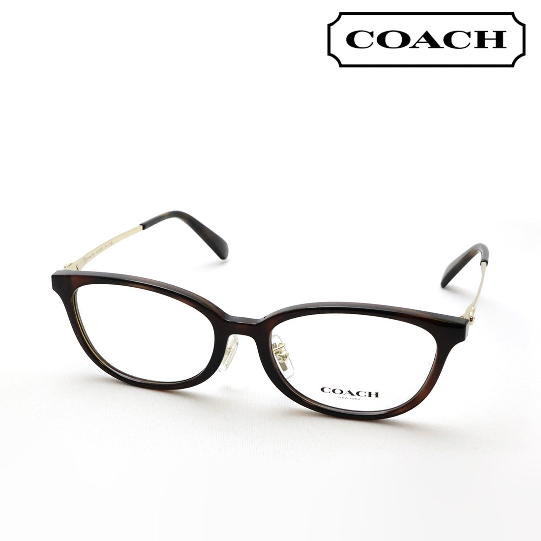 コーチ メガネ COACH HC6295D 5120 51 スクエア トータス系