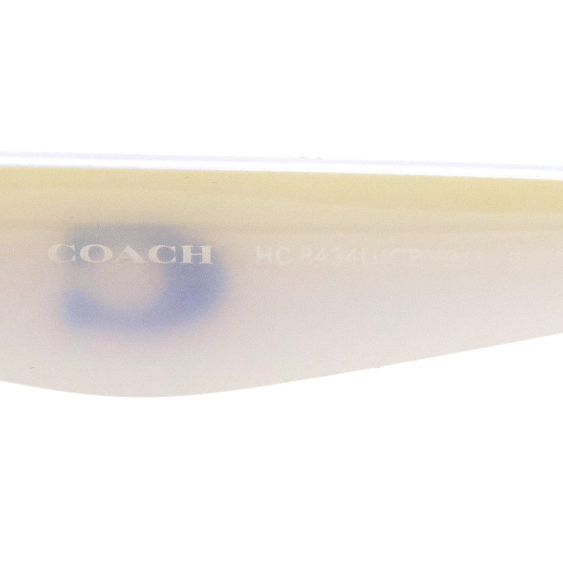 コーチ サングラス COACH HC8434U 5903RG 53 レディース ウェリントン ホワイト系
