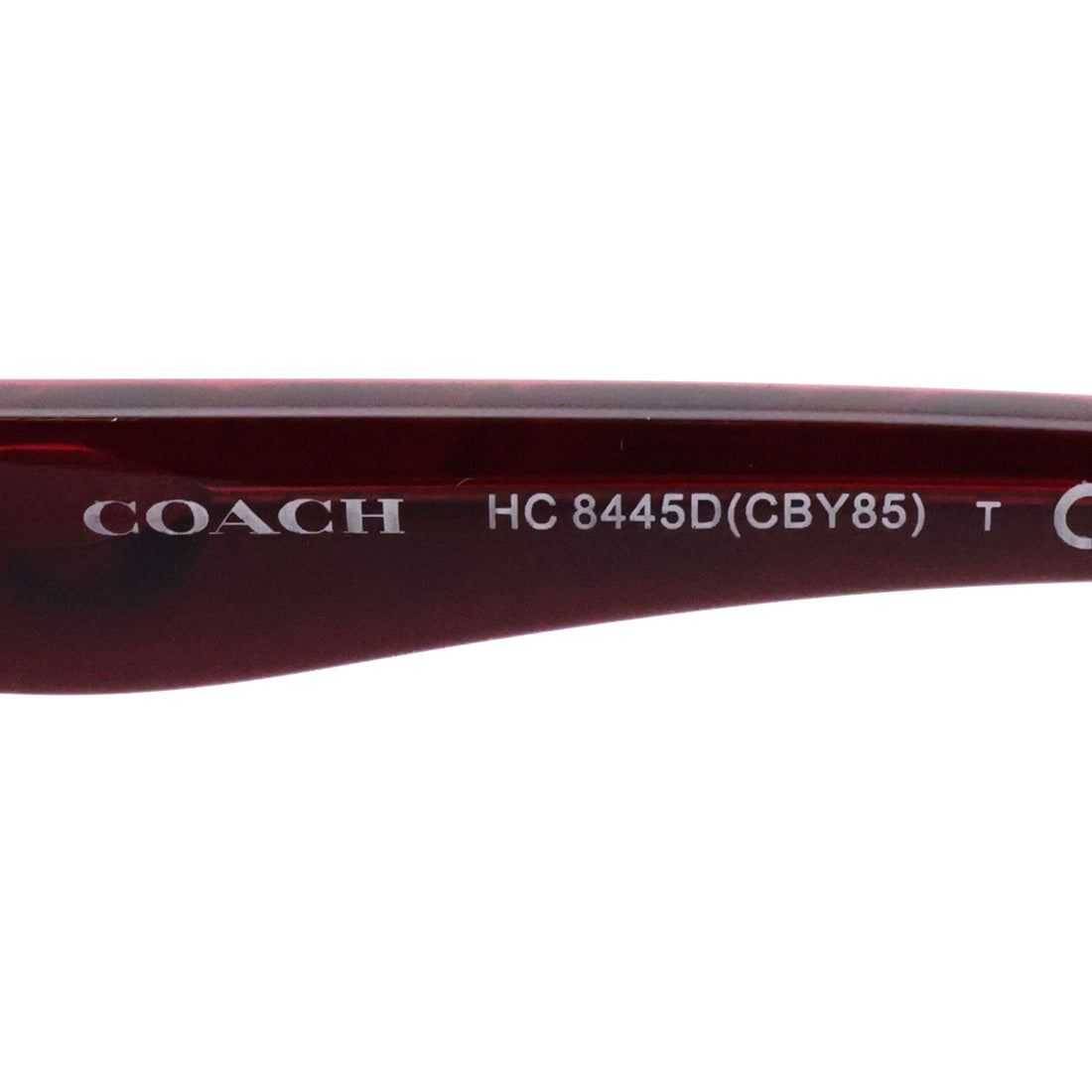 コーチ サングラス COACH HC8445D 59158H 56 レディース ラウンド レッド系