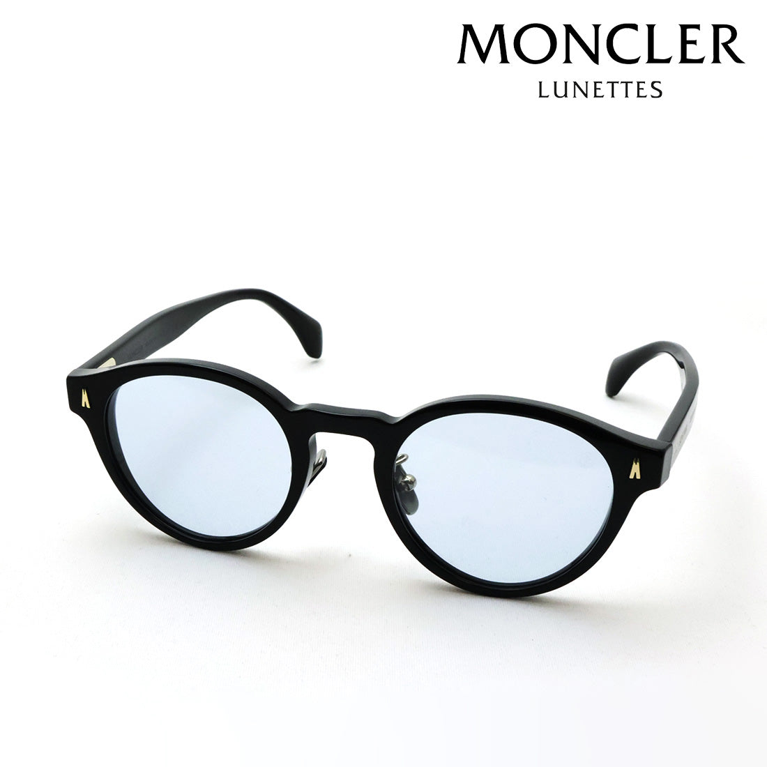 【MONCLER/モンクレール】 サングラス ME6017D 300172 49 EMBER エンバー ラウンド ブラック系