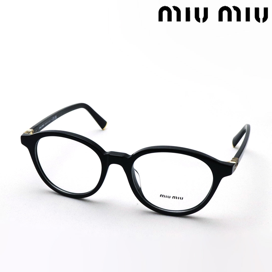 ミュウミュウ メガネ miumiu MU02WVF 16K1O1 50