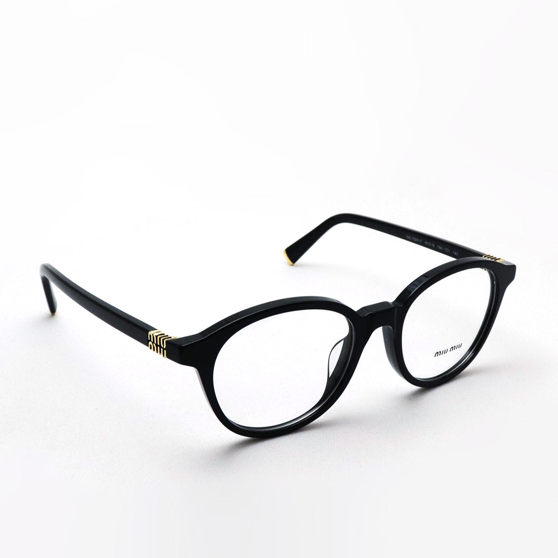 ミュウミュウ メガネ miumiu MU02WVF 16K1O1 50