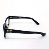ミュウミュウ メガネ miumiu MU04XVF 1AB1O1 52