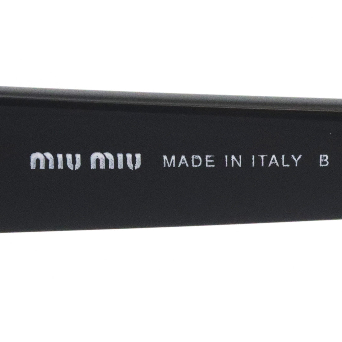 ミュウミュウ メガネ miumiu MU04XVF 1AB1O1 52