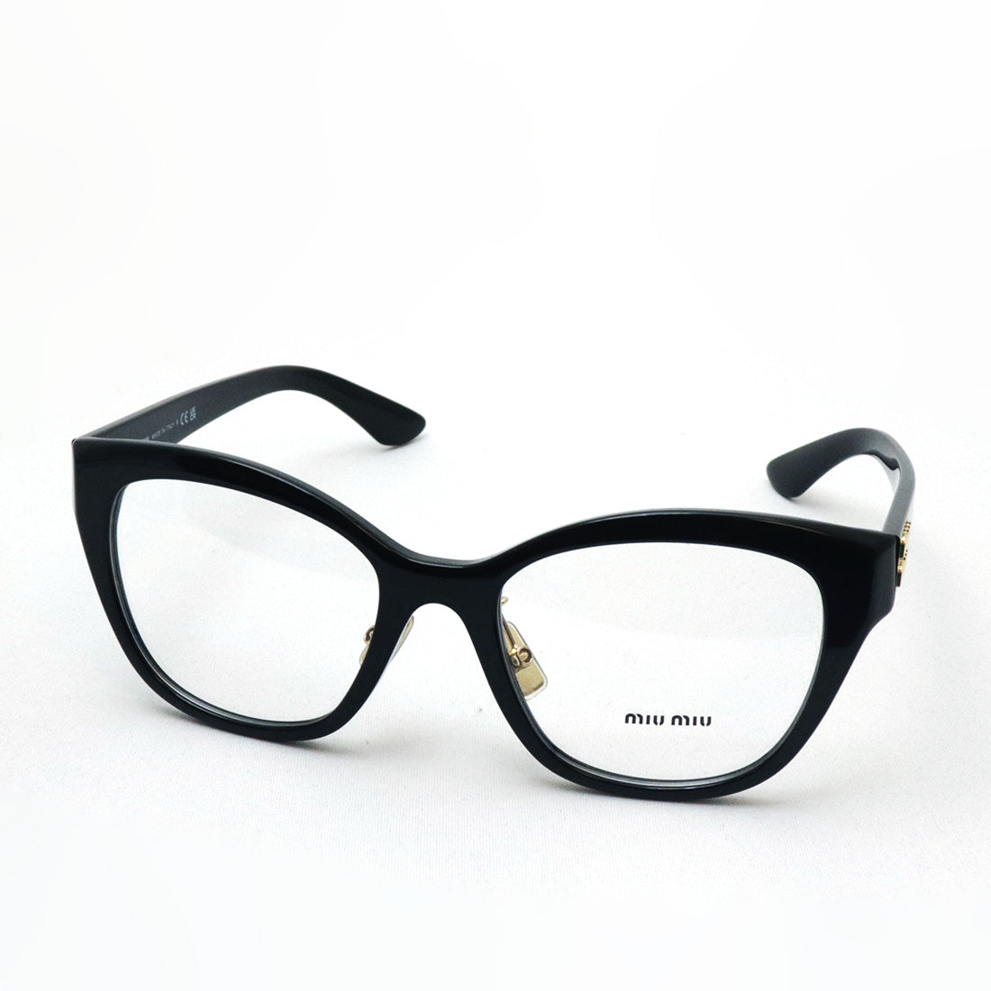 ミュウミュウ メガネ miumiu MU05XVF 1AB1O1 54