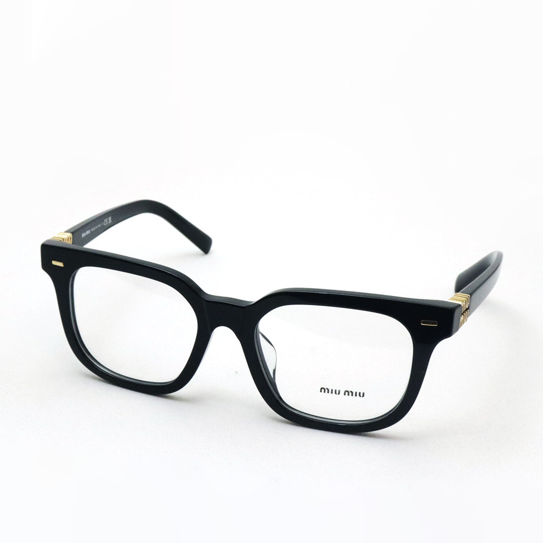 ミュウミュウ メガネ miumiu MU06XVF 16K1O1 51