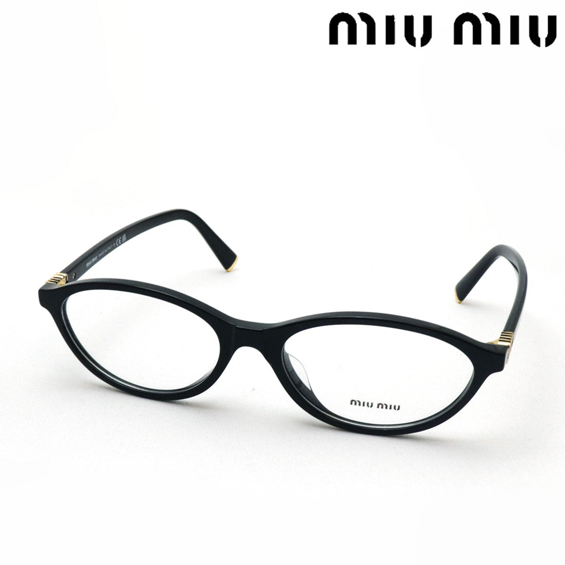 ミュウミュウ メガネ miumiu MU09XVF 16K1O1 55
