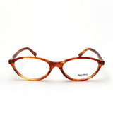 ミュウミュウ メガネ miumiu MU09XVF 4BW1O1 55