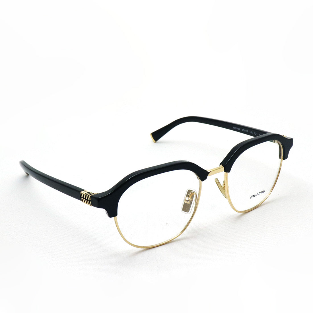 ミュウミュウ メガネ miumiu MU10XV 16K1O1 50
