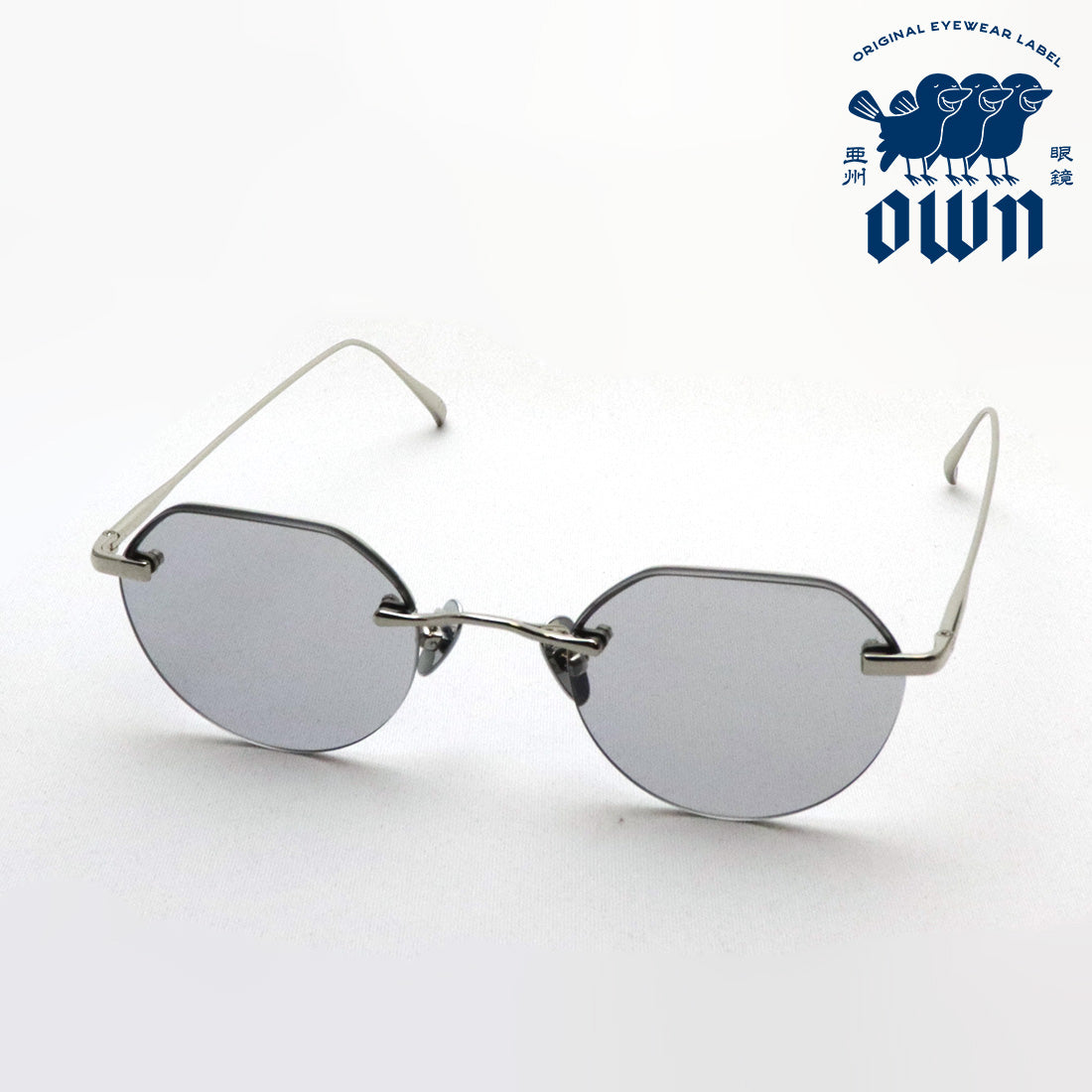 オウン サングラス OWN OW-10SV-CGY #10 ラウンド