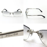 ポリス サングラス POLICE SPLQ06J KNIGHT ナイト スクエア ツーポイント