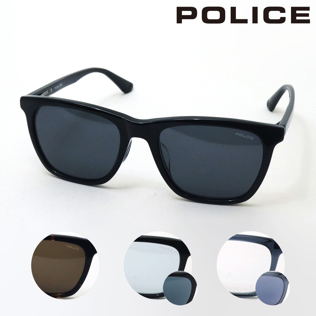 モデル　ポリスカー ジャンク ポリス サングラス POLICE SPLQ09J LEAP リープ ジャパンモデル