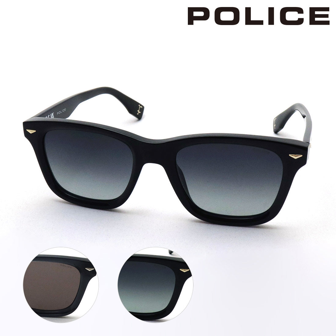 ポリス サングラス POLICE SPLR80 SUPERNOVA6 ウェリントン