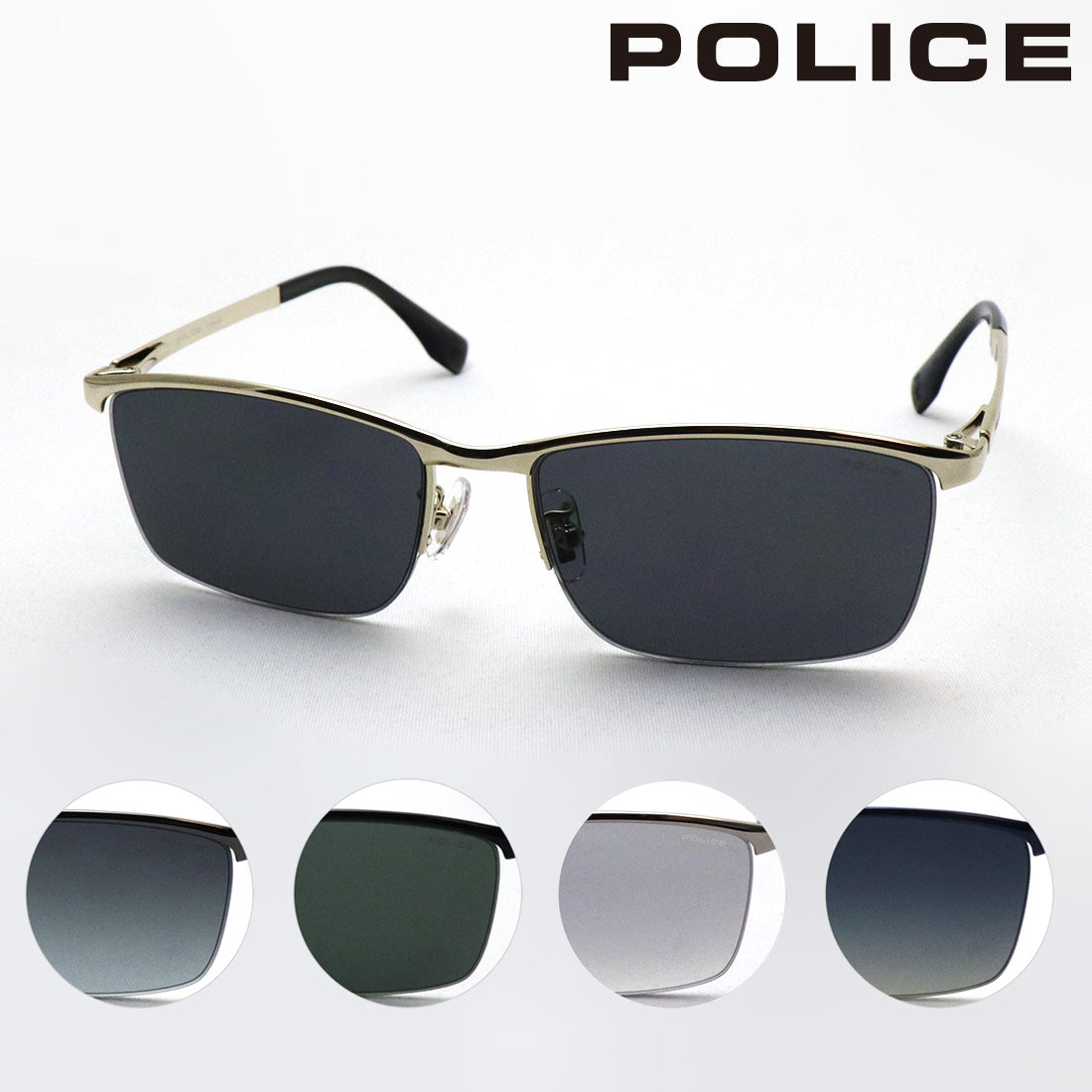 ポリス サングラス POLICE SPLT67J ELITE ジャパンモデル ブロー