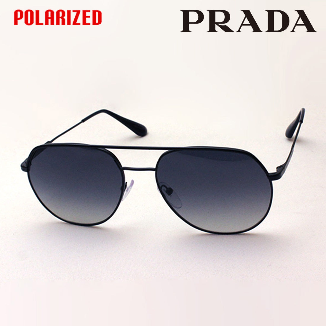 Prada Polarized Sunglasses PRADA PR55US 1BO5W1 CONCEPTUAL