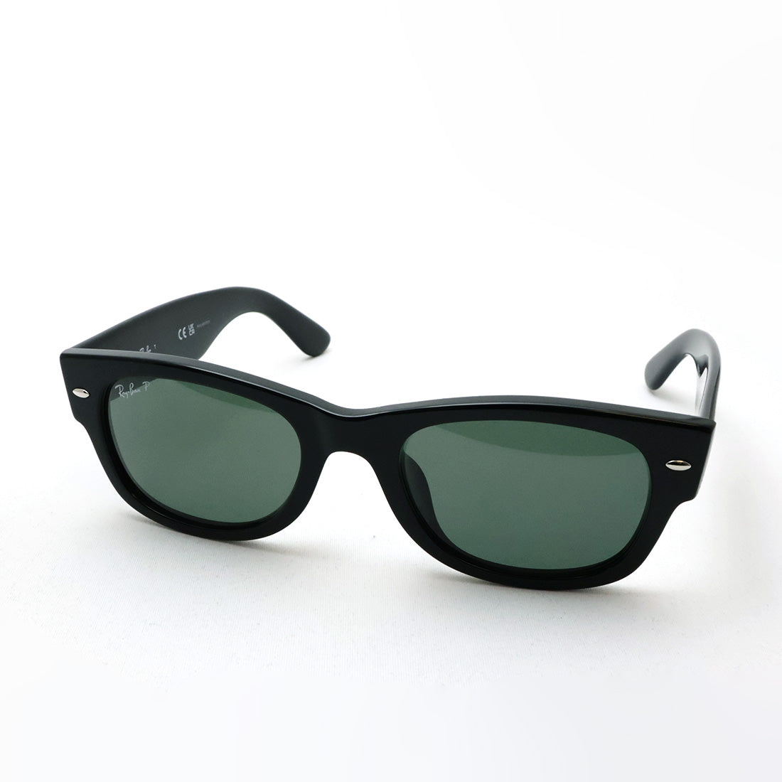 レイバン 偏光サングラス Ray-Ban RB0832SF 60158 55 MEGA WAYFARER II メガウェイファーラー2 ウェリントン ブラック系