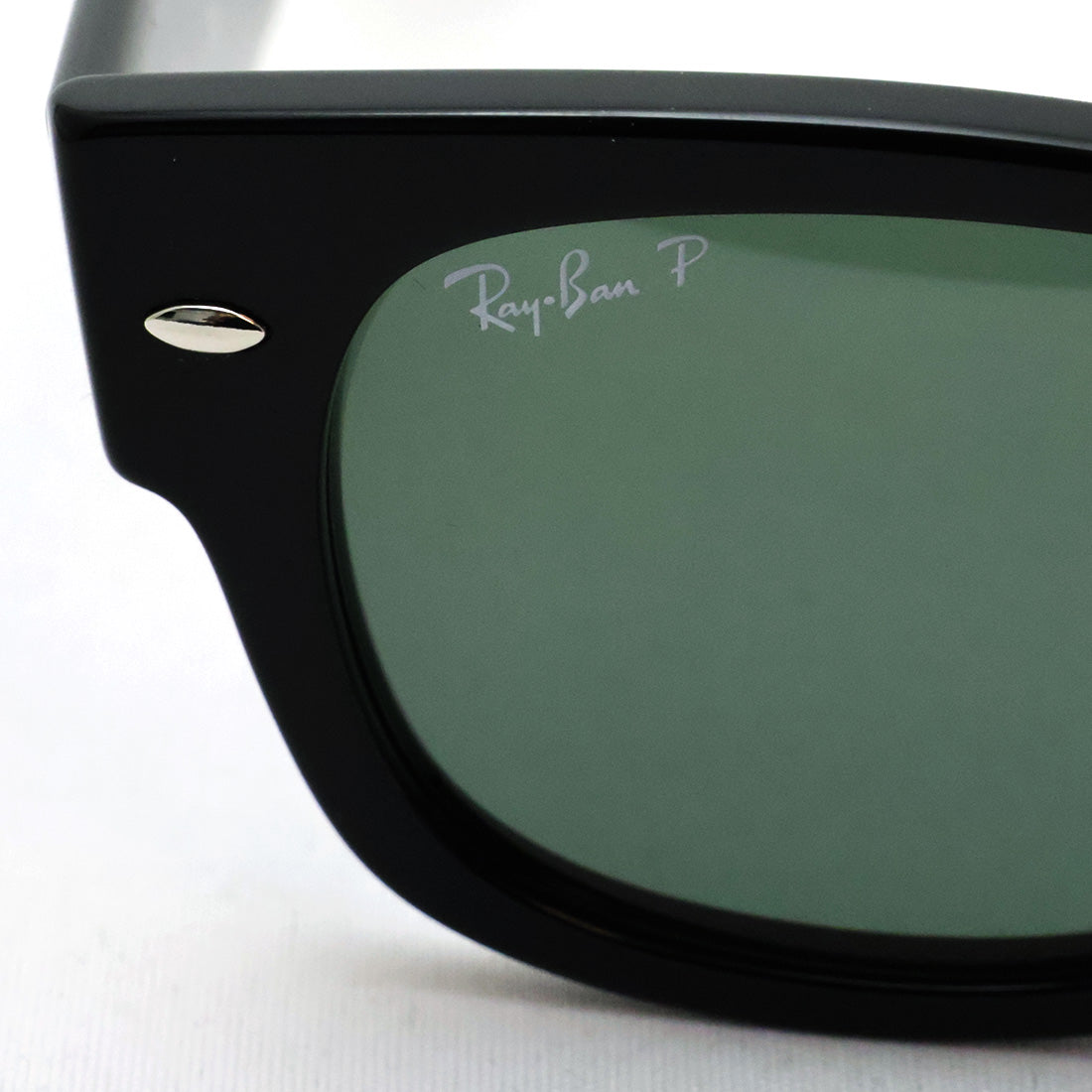 レイバン 偏光サングラス Ray-Ban RB0832SF 60158 55 MEGA WAYFARER II メガウェイファーラー2 ウェリントン ブラック系