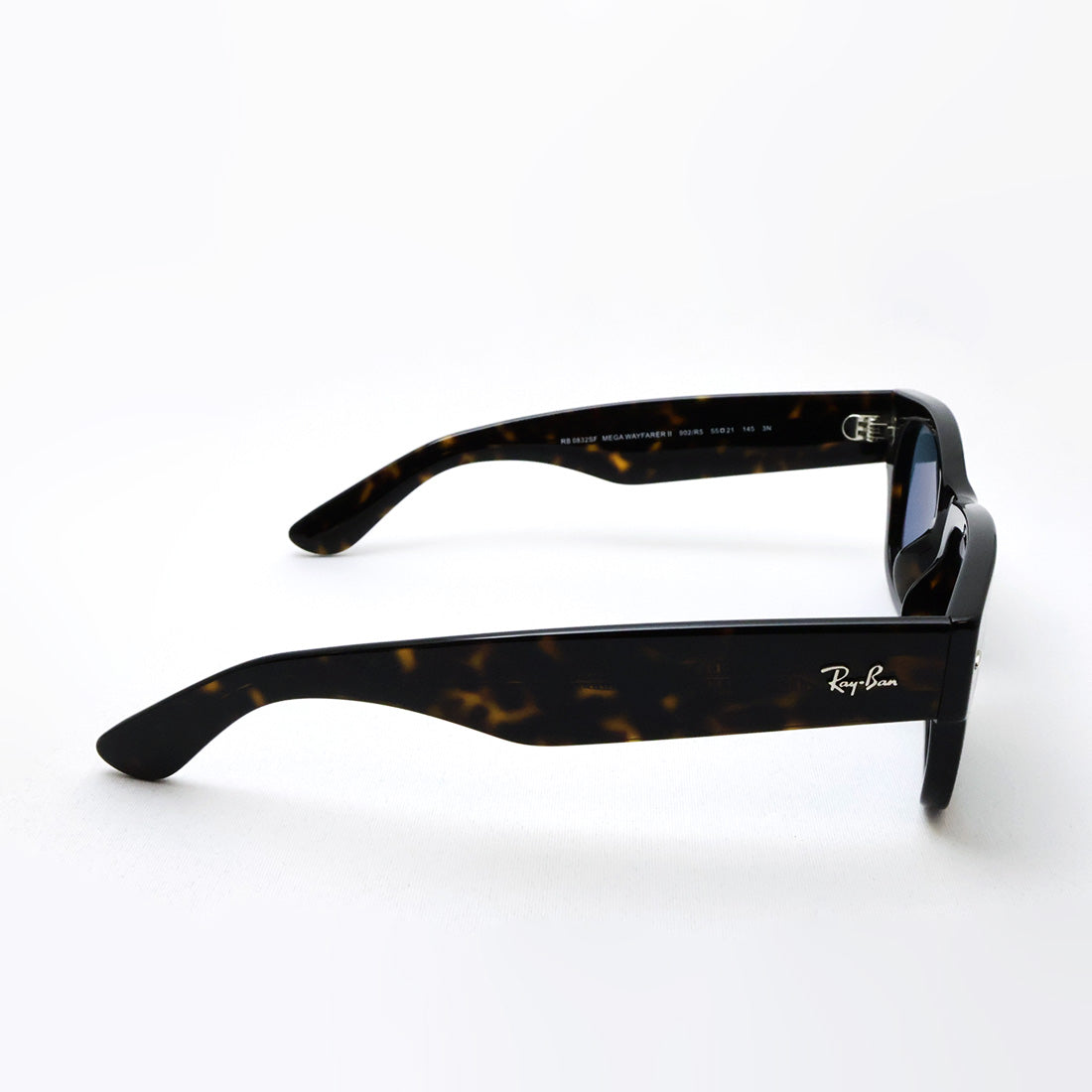 レイバン サングラス Ray-Ban RB0832SF 902R5 55 MEGA WAYFARER II メガウェイファーラー2 ウェリントン トータス系
