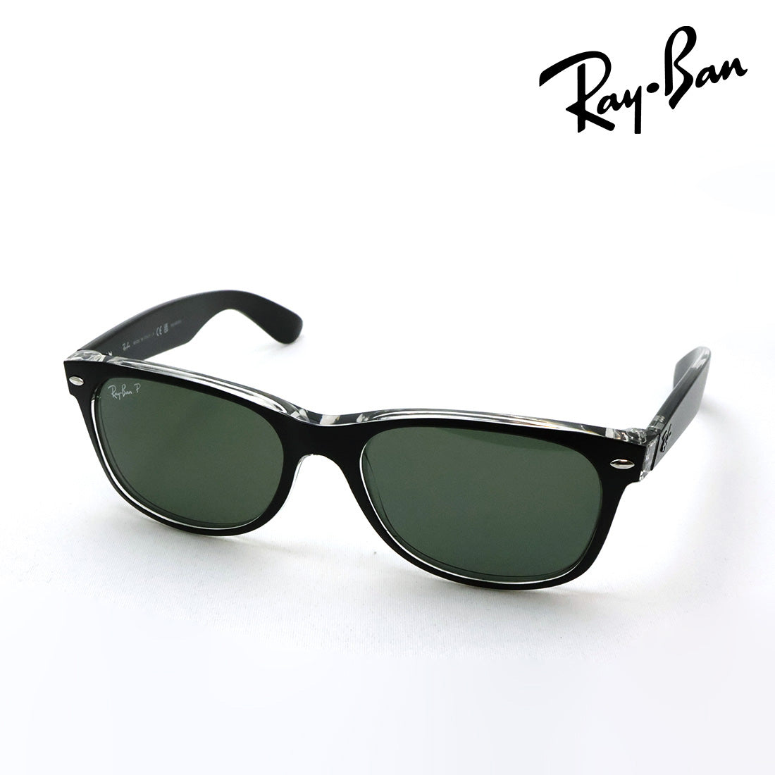 レイバン サングラス Ray-Ban ニューウェイファーラー RB2132 682533 55 ウェリントン ブラック系