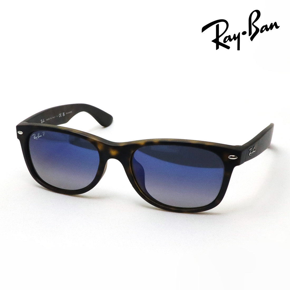 Ray-Ban Polarized Sunglasses Ray-Ban New Wayfarer RB2132F 86578 55 Wellington