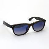 レイバン 偏光サングラス Ray-Ban ニューウェイファーラー RB2132F 86578 55 ウェリントン